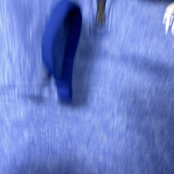 Under Armour Fleece Quarter Zip Mens MD‎ Blue Pullover Long Sleeve Loose Fleece - Picture 4 of 8